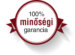 100% minőségi garancia!